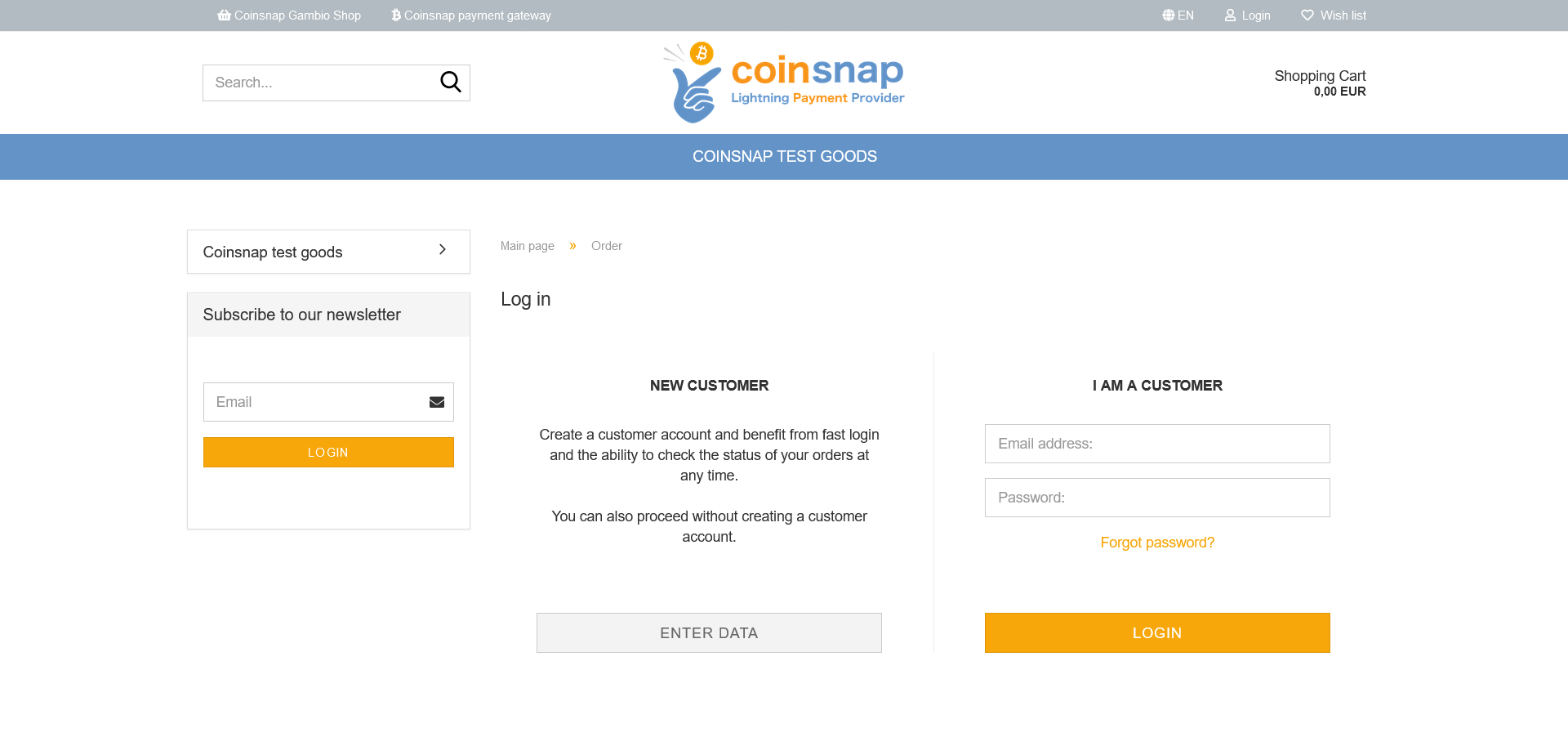 Login to Admin Panel
